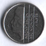 Монета 10 центов. 1990 год, Нидерланды.