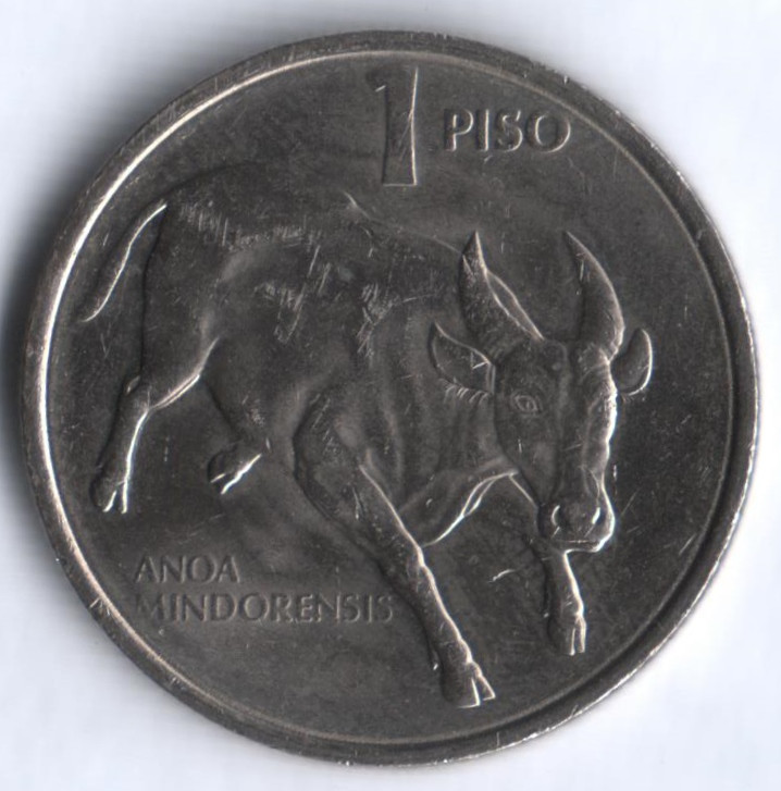 1 песо. 1990 год, Филиппины.