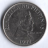 1 песо. 1990 год, Филиппины.