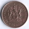 1 цент. 1981 год, ЮАР.
