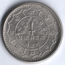 Монета 50 пайсов. 1978 год, Непал.