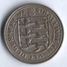 Монета 5 новых пенсов. 1968 год, Гернси.