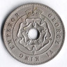 Монета 1 пенни. 1939 год, Южная Родезия.