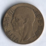Монета 10 чентезимо. 1939 год, Италия.