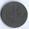 Монета 20 грошей. 1923 год, Польша.