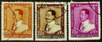 Набор почтовых марок (3 шт.). "Президент Фуад Шехаб (I)". 1960 год, Ливан.