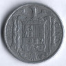 Монета 10 сентимо. 1941 год, Испания.