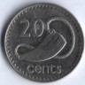 20 центов. 1990 год, Фиджи.