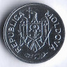 Монета 1 бань. 2000 год, Молдова.