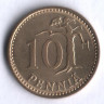 10 пенни. 1975 год, Финляндия.