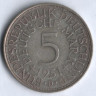 5 марок. 1951 год (D), ФРГ.