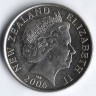 Монета 50 центов. 2006(o) год, Новая Зеландия.
