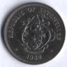 Монета 1 рупия. 1982 год, Сейшельские острова.