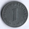 Монета 1 рейхспфенниг. 1942 год (A), Третий Рейх.
