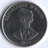 Монета 50 сантимов. 1995 год, Гаити.