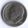 10 центов. 1989(P) год, США.