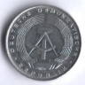Монета 5 пфеннигов. 1972 год, ГДР.