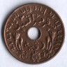 Монета 1 цент. 1942(P) год, Нидерландская Индия.