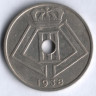 Монета 25 сантимов. 1938 год, Бельгия (Belgique-Belgie).