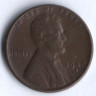 1 цент. 1948(D) год, США.