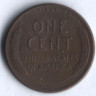 1 цент. 1948(D) год, США.
