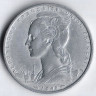 Монета 5 франков. 1948 год, Французский берег Сомали.