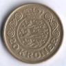 Монета 20 крон. 1994 год, Дания. LG;JP;A.