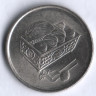 Монета 20 сен. 2006 год, Малайзия.