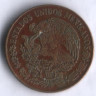 Монета 5 сентаво. 1970 год, Мексика. Жозефа Ортис де Домингес.