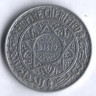 Монета 5 франков. 1951(1370) год, Марокко (протекторат Франции).