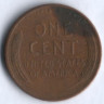 1 цент. 1949(S) год, США.