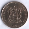2 цента. 1990 год, ЮАР.