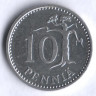 10 пенни. 1988 год, Финляндия.