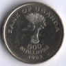 Монета 500 шиллингов. 2003 год, Уганда.