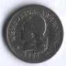Монета 10 сентаво. 1897 год, Аргентина.