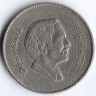 Монета 100 филсов. 1991 год, Иордания.