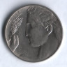 Монета 20 чентезимо. 1912 год, Италия.