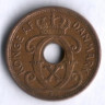 Монета 1 эре. 1938 год, Дания. N;GJ.