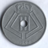 Монета 25 сантимов. 1943 год, Бельгия (Belgie-Belgique).