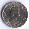 Монета 5 центов. 1961 год, Малайя и Британское Борнео.