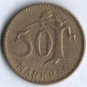 50 марок. 1954 год, Финляндия. Тип I.