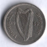 Монета 3 пенса. 1935 год, Ирландия.