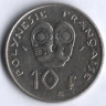 10 франков. 1983 год, Французская Полинезия.