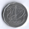 Монета 5 милей. 1982 год, Кипр.