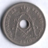 Монета 5 сантимов. 1910 год, Бельгия (Belgique).