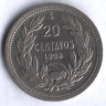 20 сентаво. 1938 год, Чили.