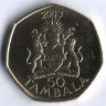 Монета 50 тамбала. 2003 год, Малави.