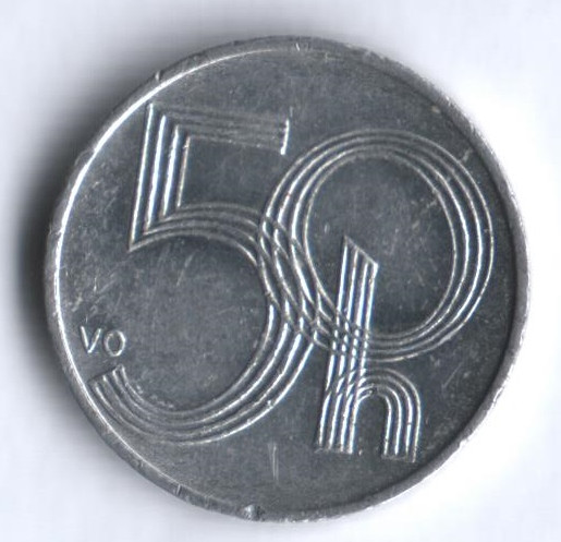 50 геллеров. 2000 год, Чехия.