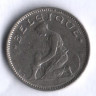 Монета 50 сантимов. 1922 год, Бельгия (Belgique).