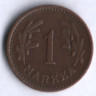 1 марка. 1942 год, Финляндия.